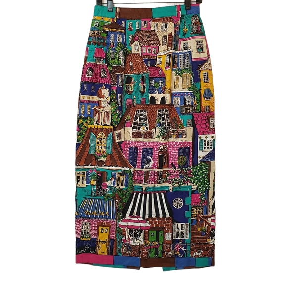 Sharon Young Dresses & Skirts - Sharon Young Sportswear Vintage Print Skirt